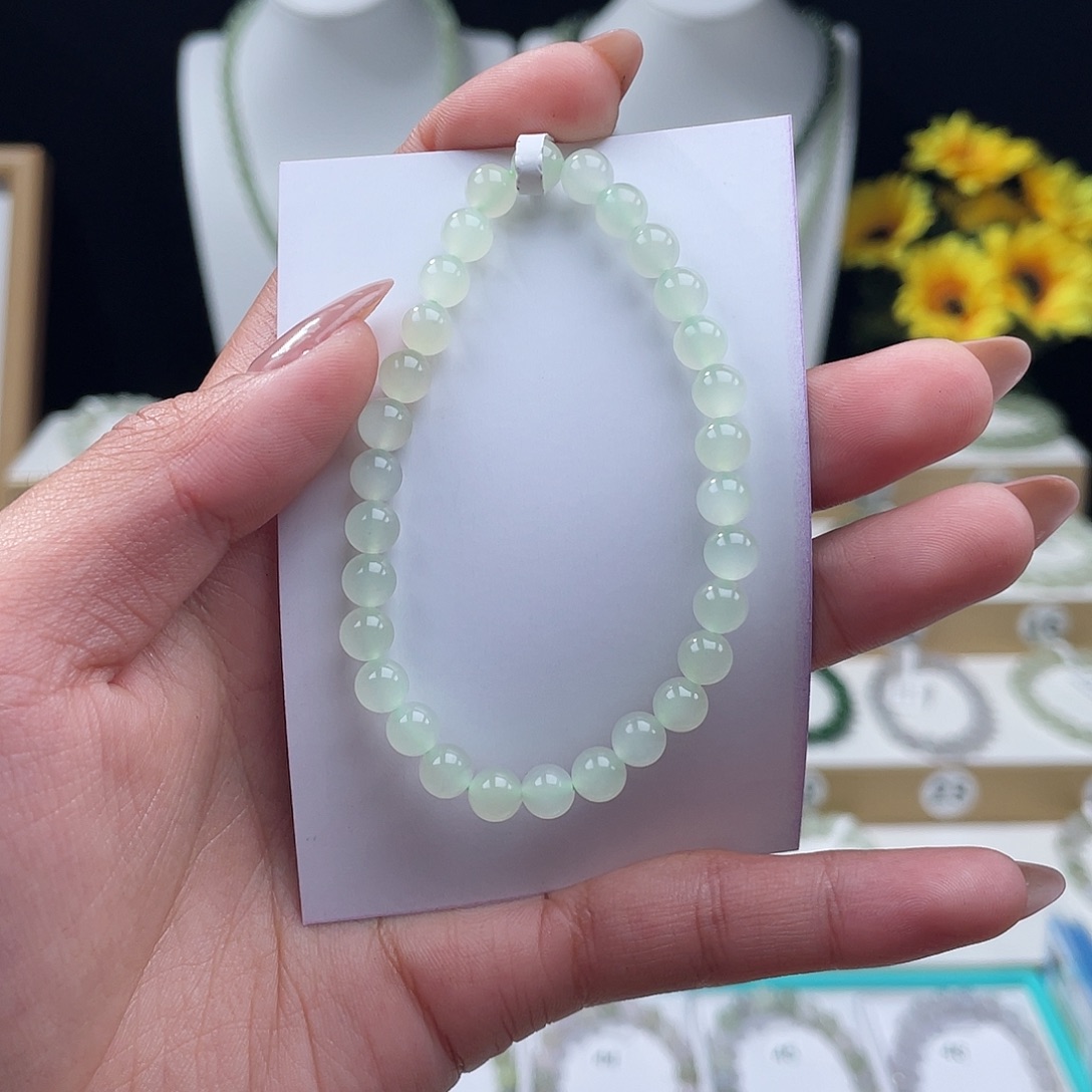 鱼***丸和田玉未镶嵌手链