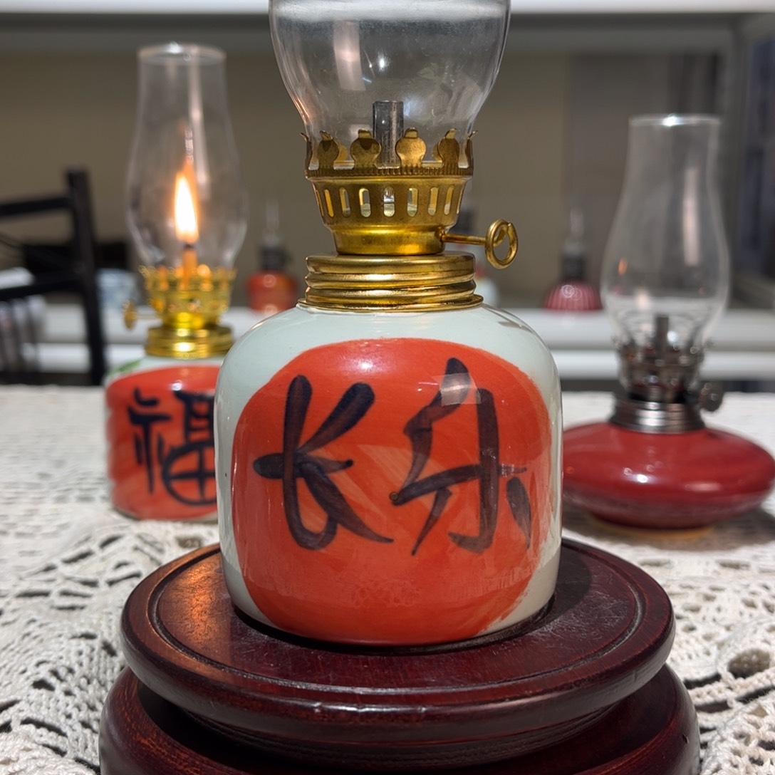 摆件景德镇陶瓷香薰灯