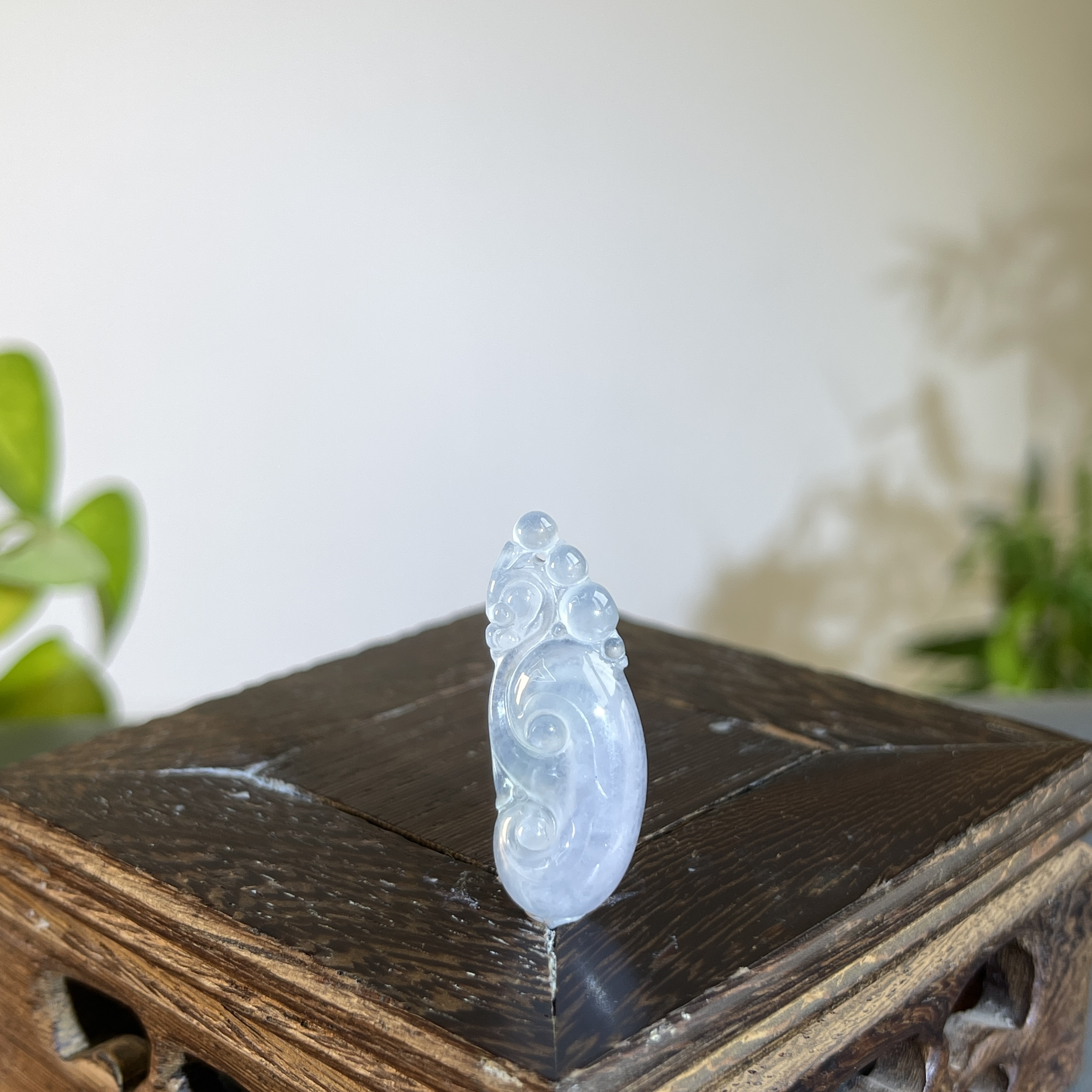 JXA01-012 天然缅甸A货翡翠 泡泡龙