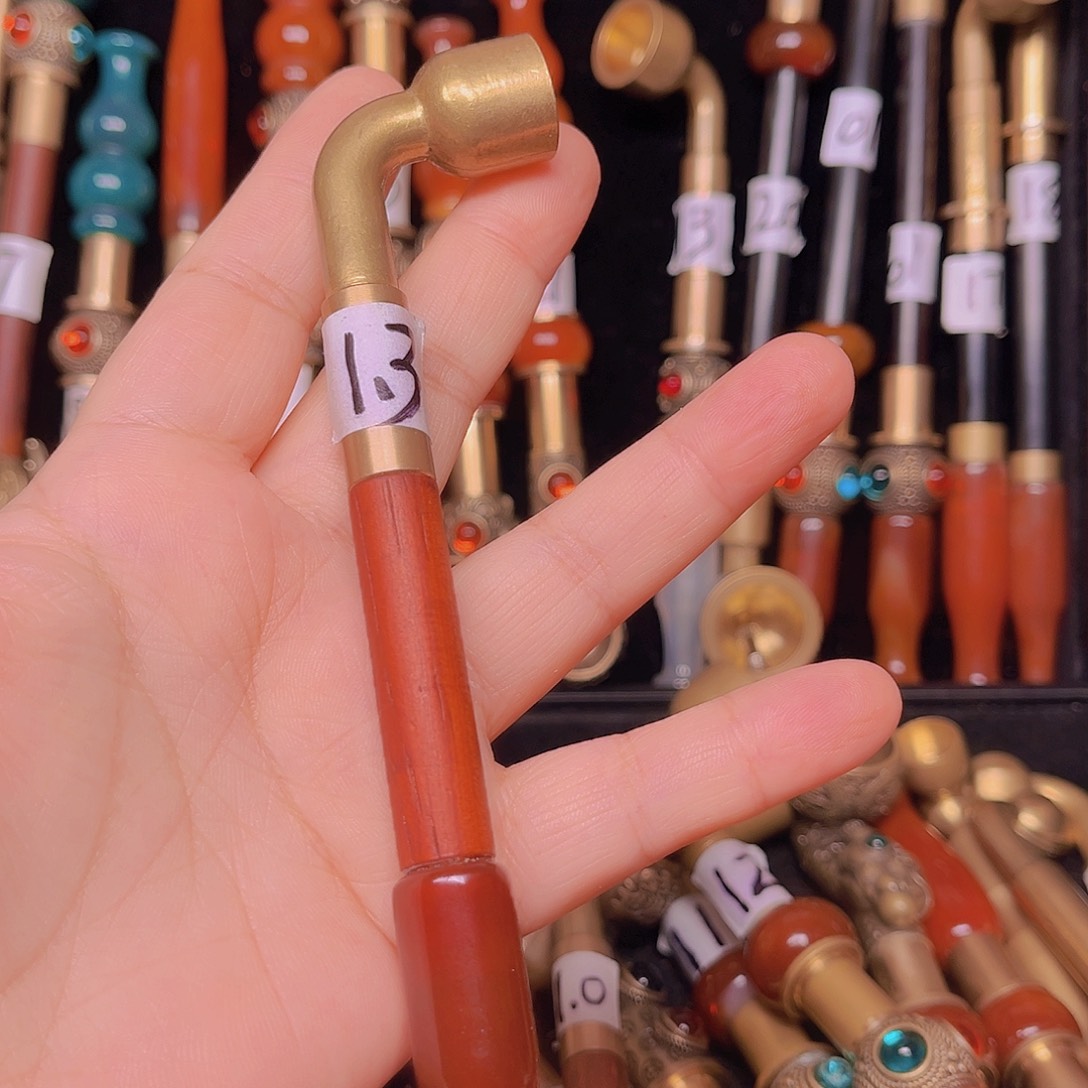 黄铜烟锅15公分内经1.3