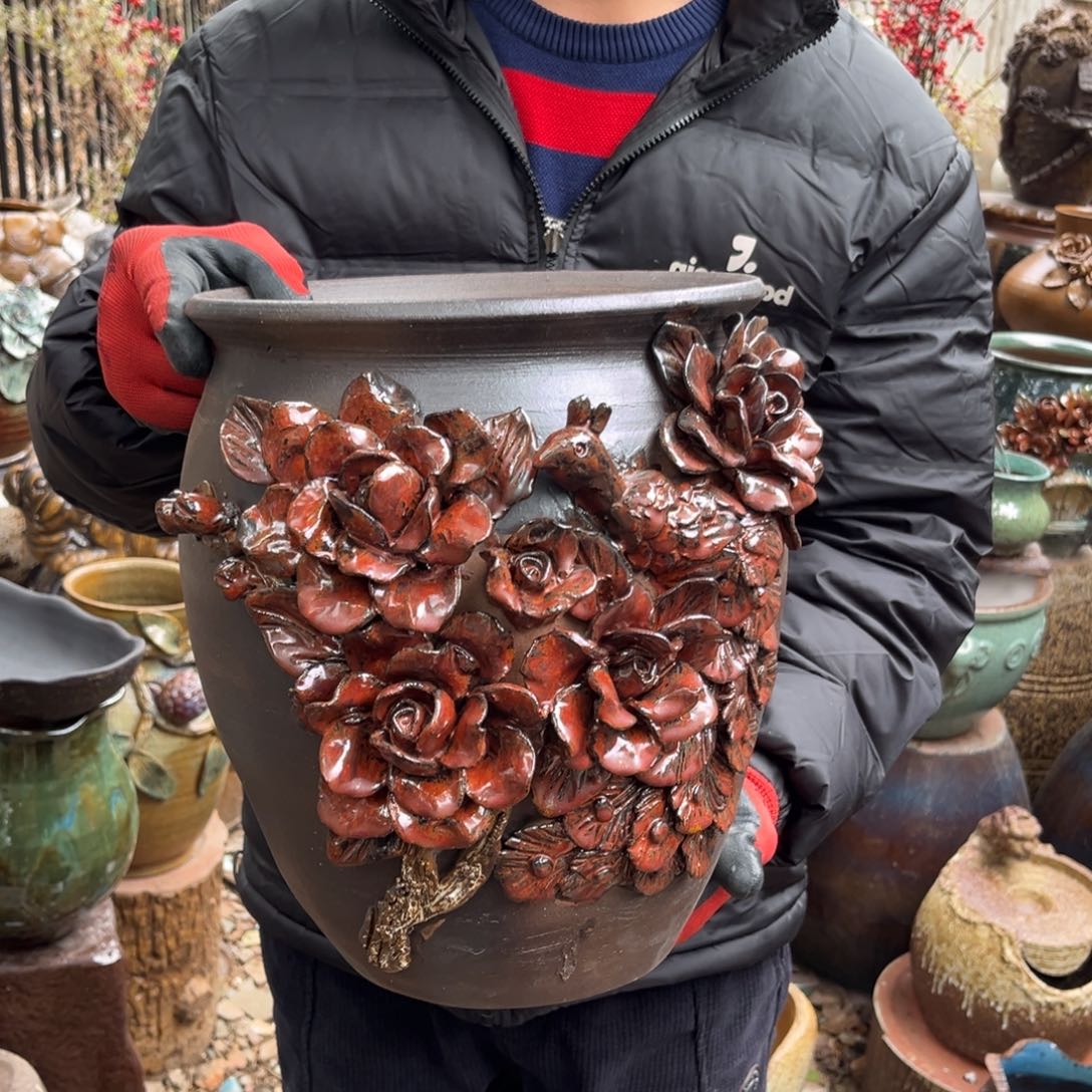 红陶高31口25有孔