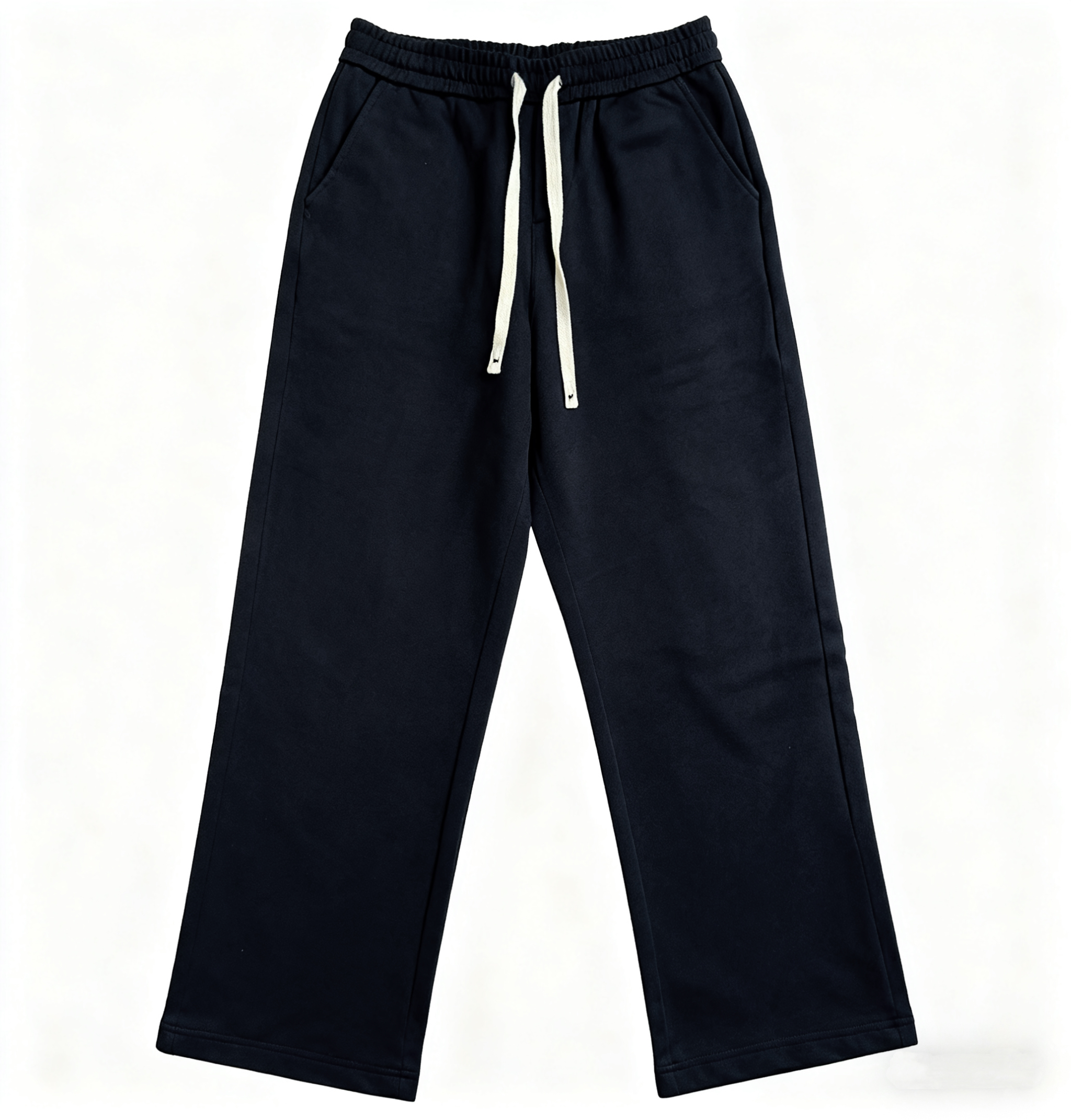 【13号链接-新卫裤十字花】卫裤抽绳休闲裤秋冬加厚纯棉男士微阔