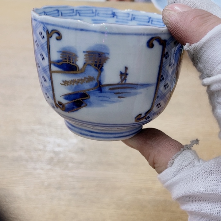 中古回流老物件，老茶杯123