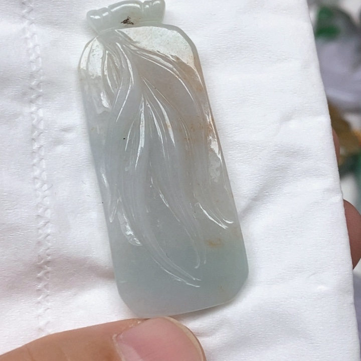 翡翠未镶嵌颈饰10号