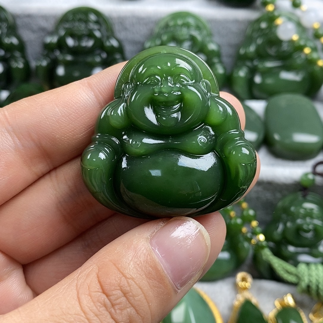 和田玉（碧玉）未镶嵌颈饰