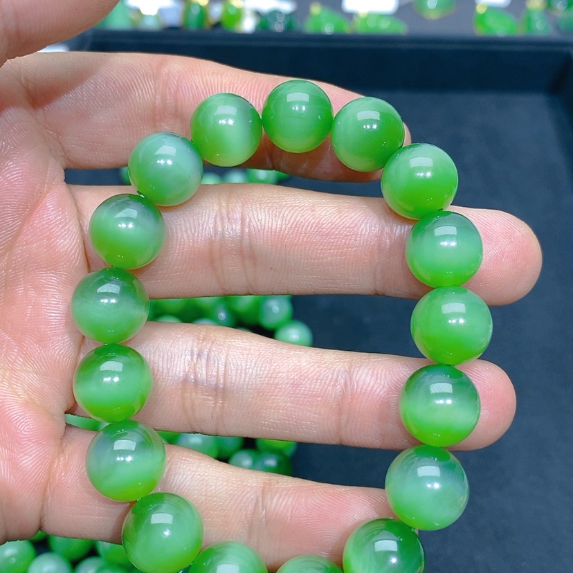 【闪购商品】和田玉（碧玉）手链未镶嵌