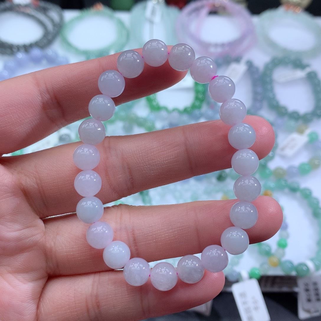 翡翠手链未镶嵌天然