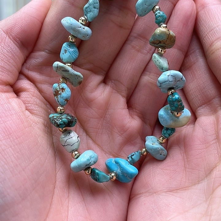 未镶嵌绿松石珠宝奇石