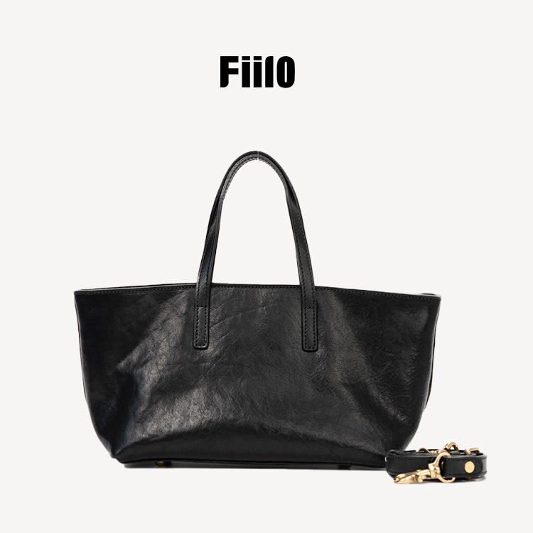 【Fiilo菲洛】F04小众托特包·纯铜五金定制YKK拉链单肩手提包