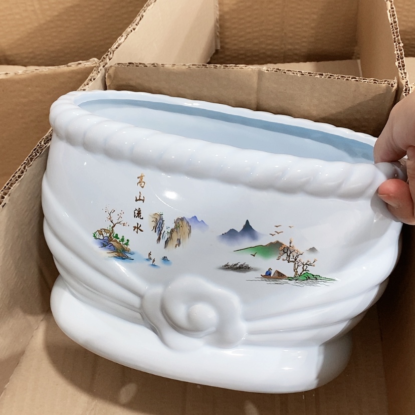 【闪购商品】陶瓷陶瓷花盆，多肉花盆