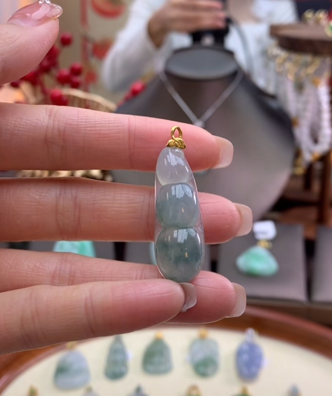 天然缅甸A货吊坠