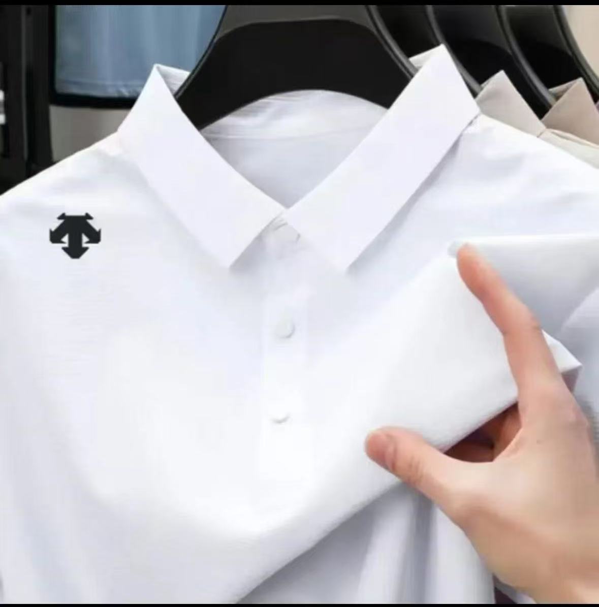 城市机能系列黑标翻领男士短袖polo衫