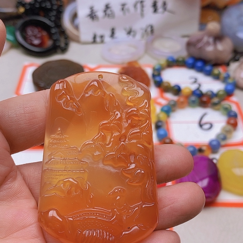 【闪购商品】未镶嵌玛瑙/玉髓珠宝半成品清**俗