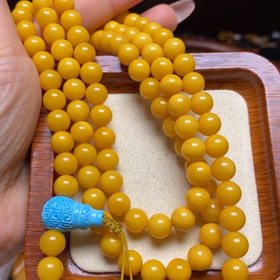 【闪购商品】蜜蜡手链未镶嵌手串