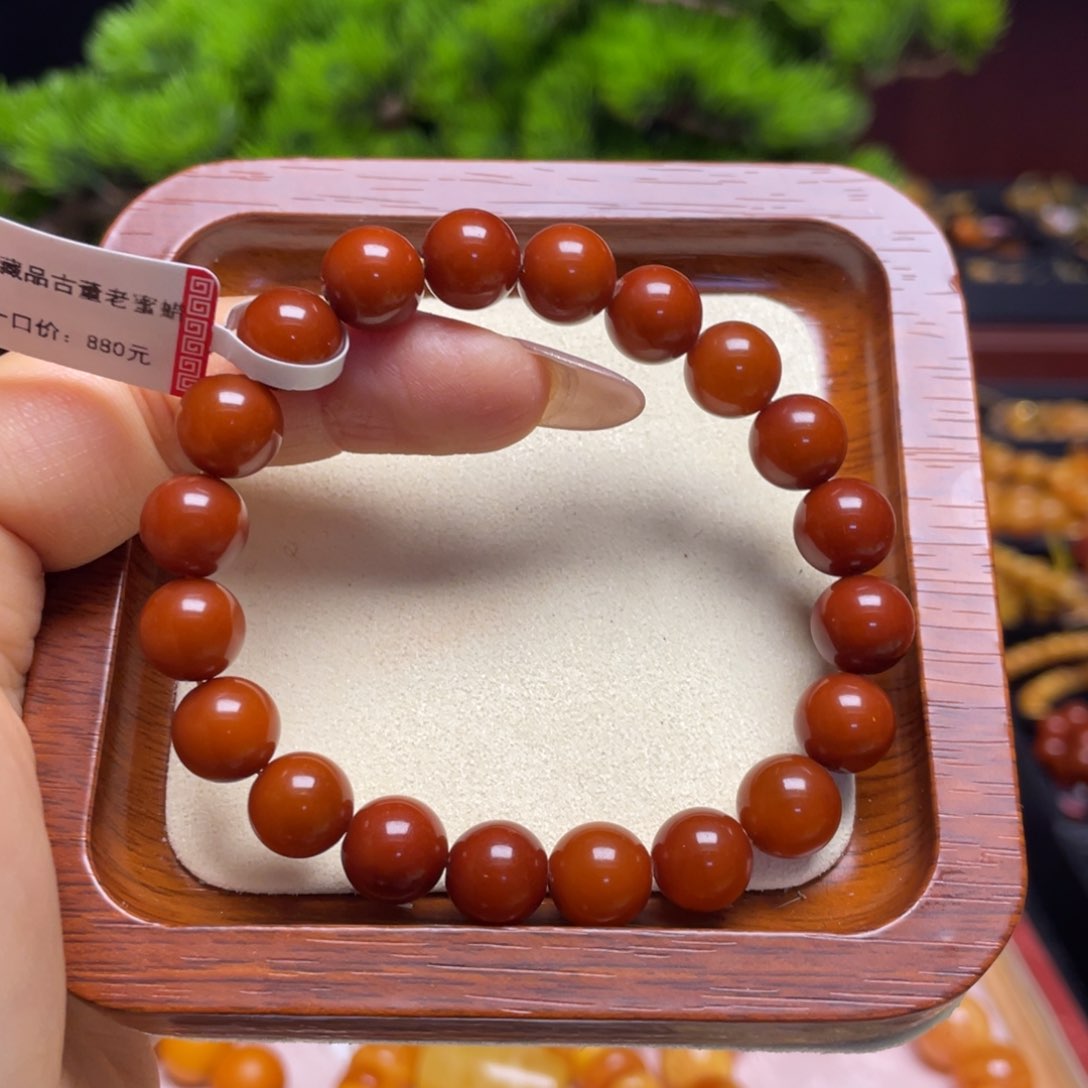 蜜蜡手链未镶嵌手串