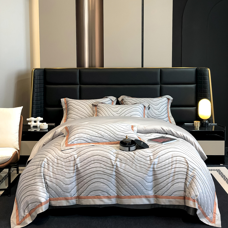 2025新款邂逅全棉数码印花四件套高级感100棉亲肤舒适高端四件套