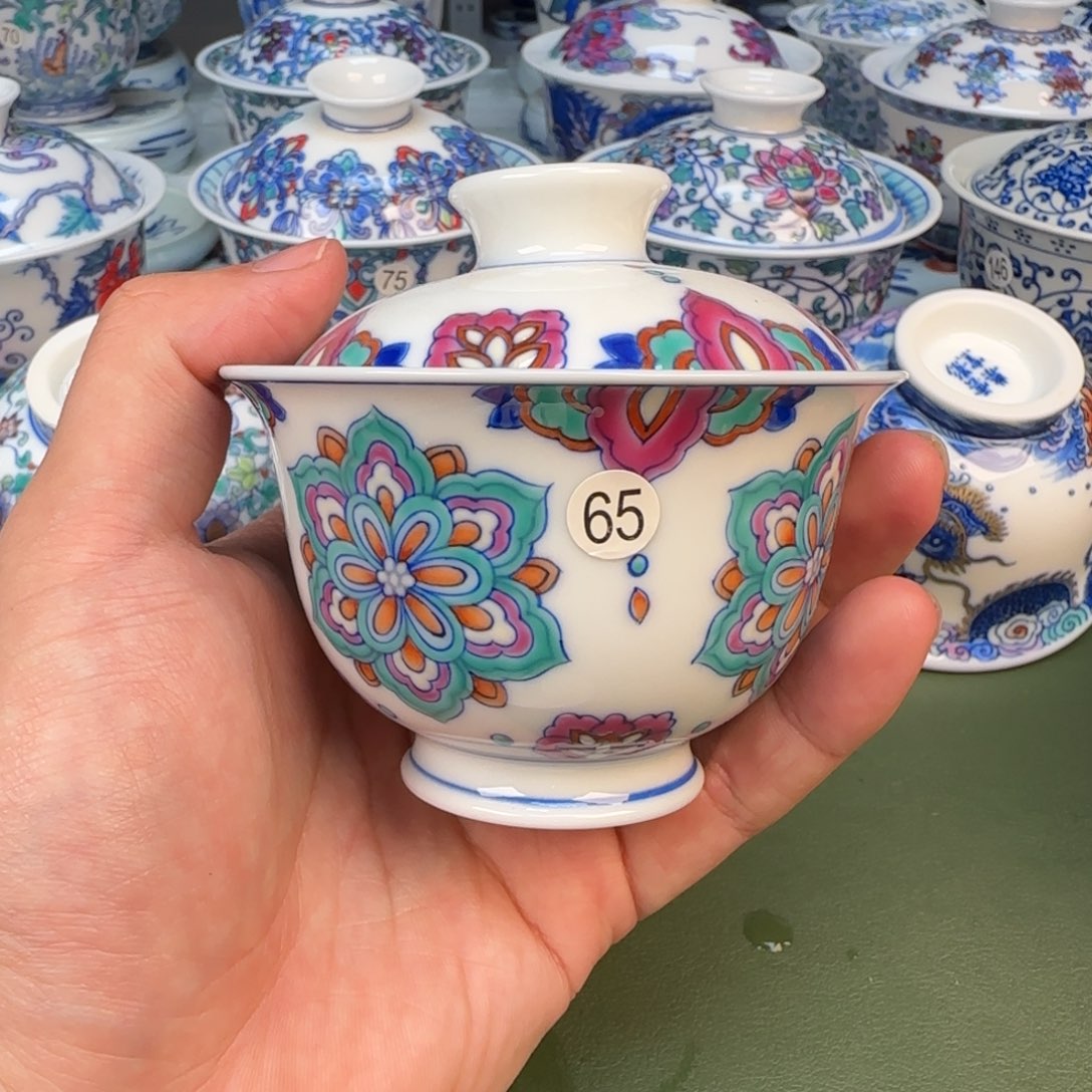 彦祖纯手工手绘茶具65