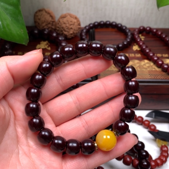 橄榄核手串/手链静**开猴头