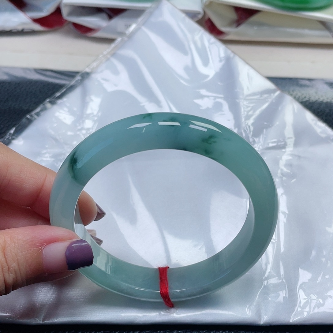 未镶嵌手镯翡翠缅甸翡翠58