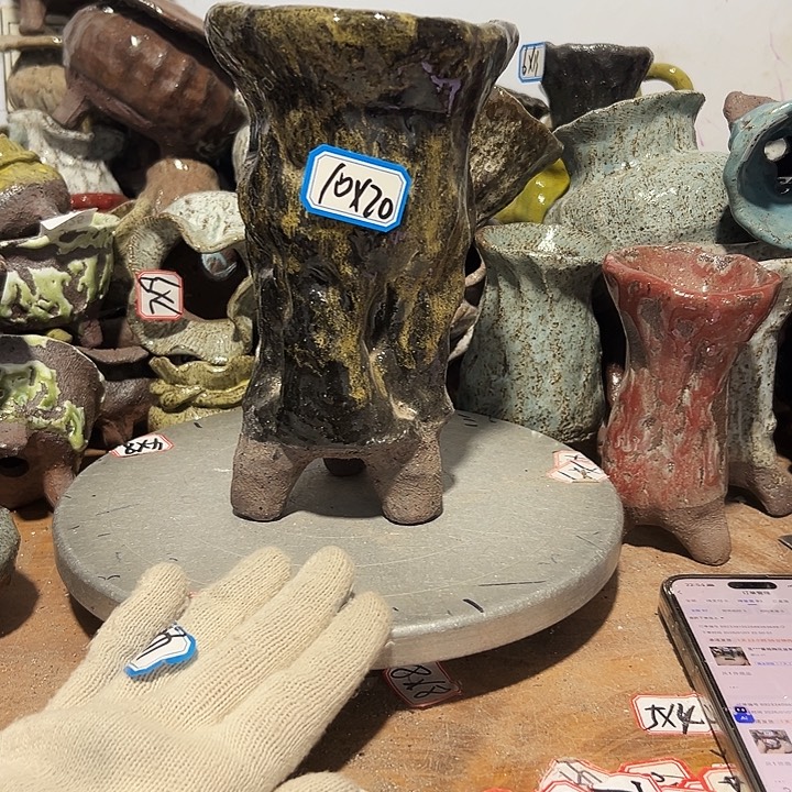 粗陶花盆制作就这样了么，现在都