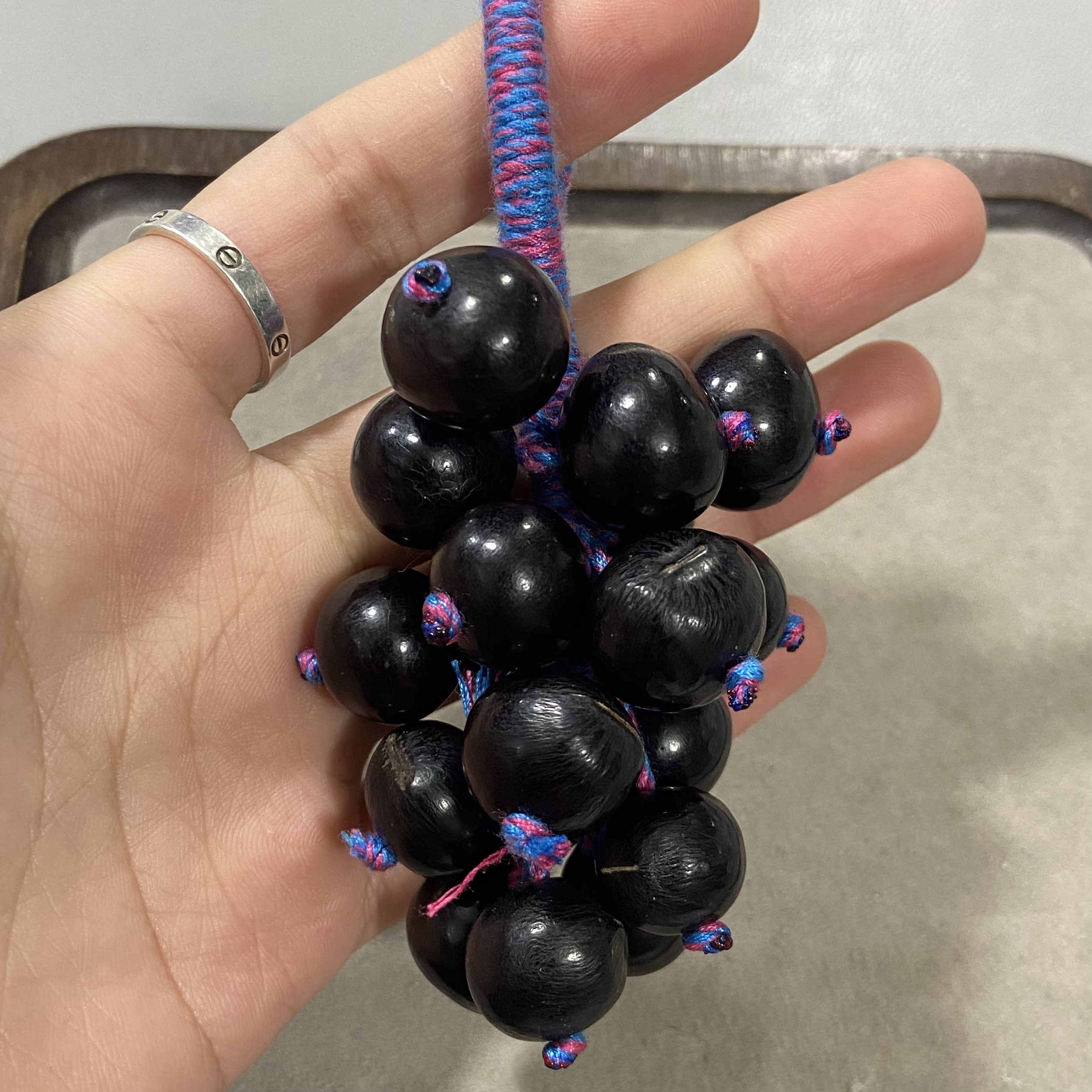 A351无患子葡萄串挂件单个