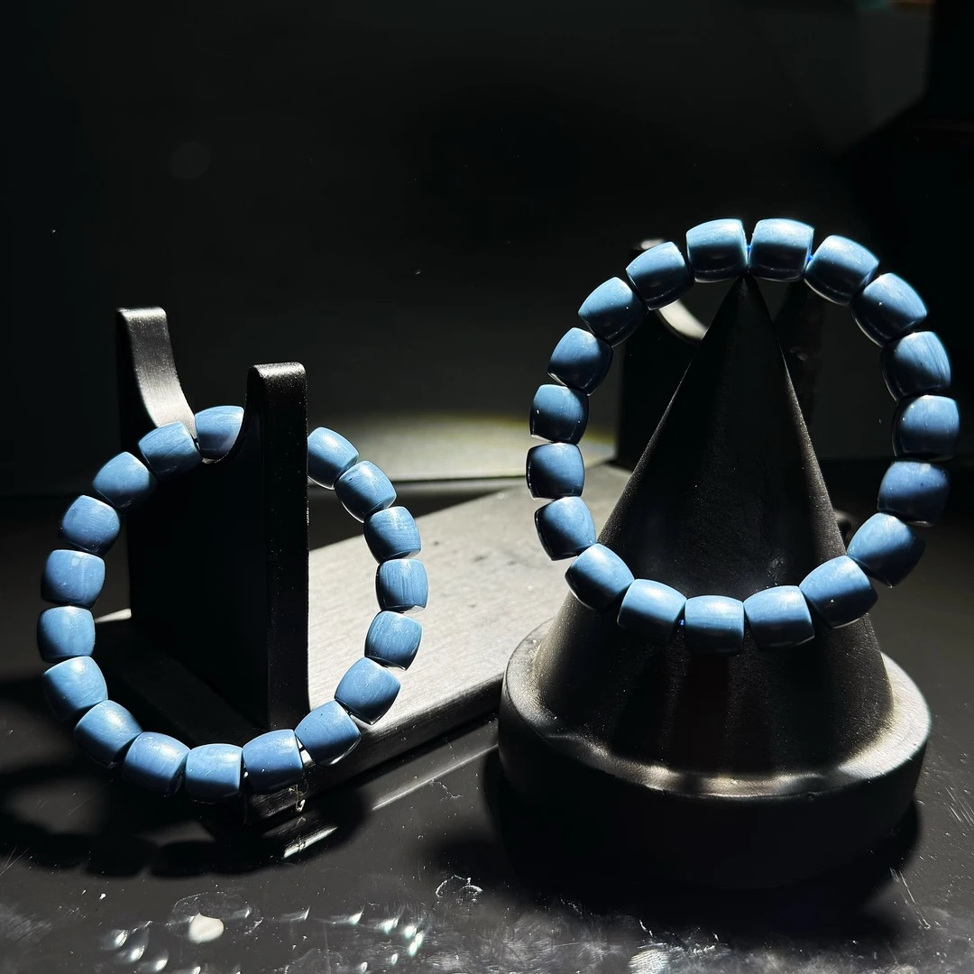 合金手链 【皇后甄选】皇后6号 蓝色直切手串 多样性发其一