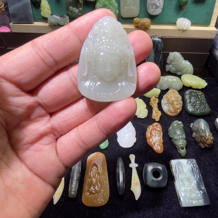 和田玉颈饰未镶嵌定制款