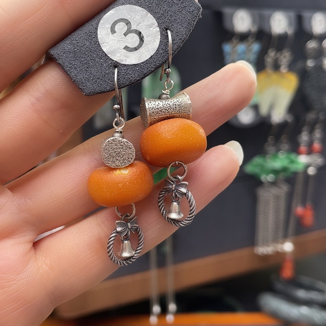 翡翠耳饰银S925镶嵌清*kfhjhhhhj