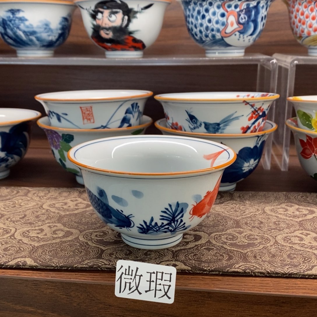 釉下彩手工绘制手工绘制