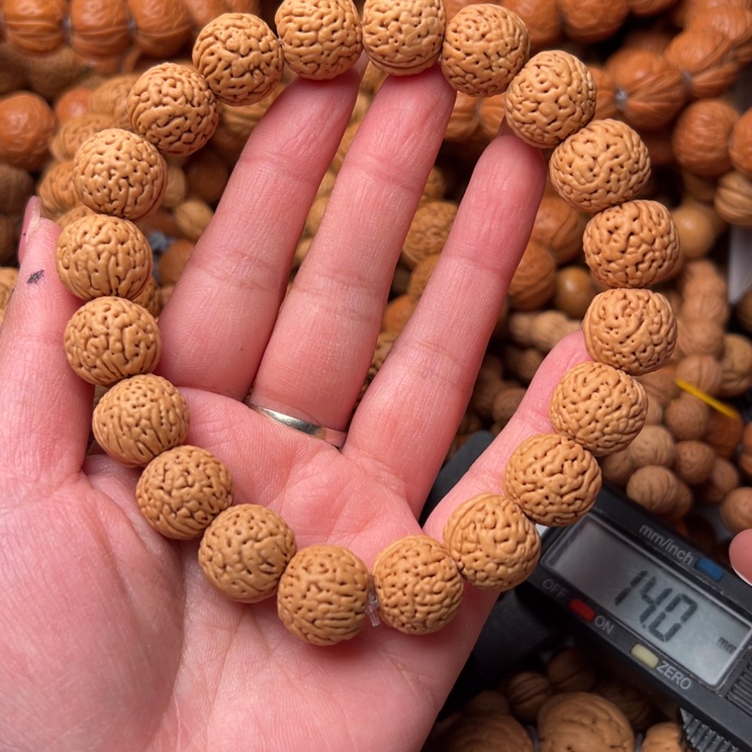 七***叶15尺寸金刚纹桃核