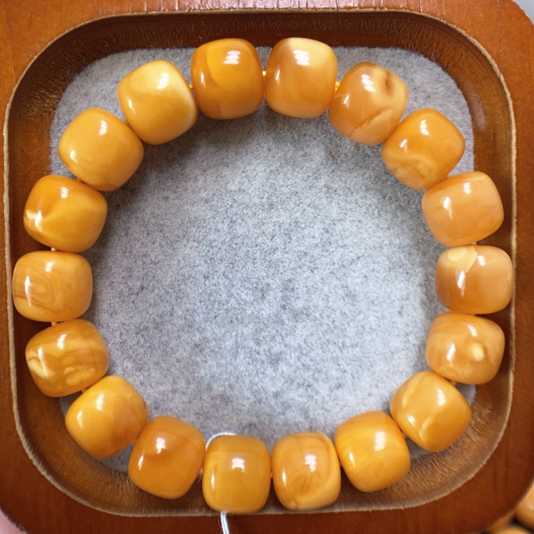 蜜蜡手串未镶嵌蜜蜡