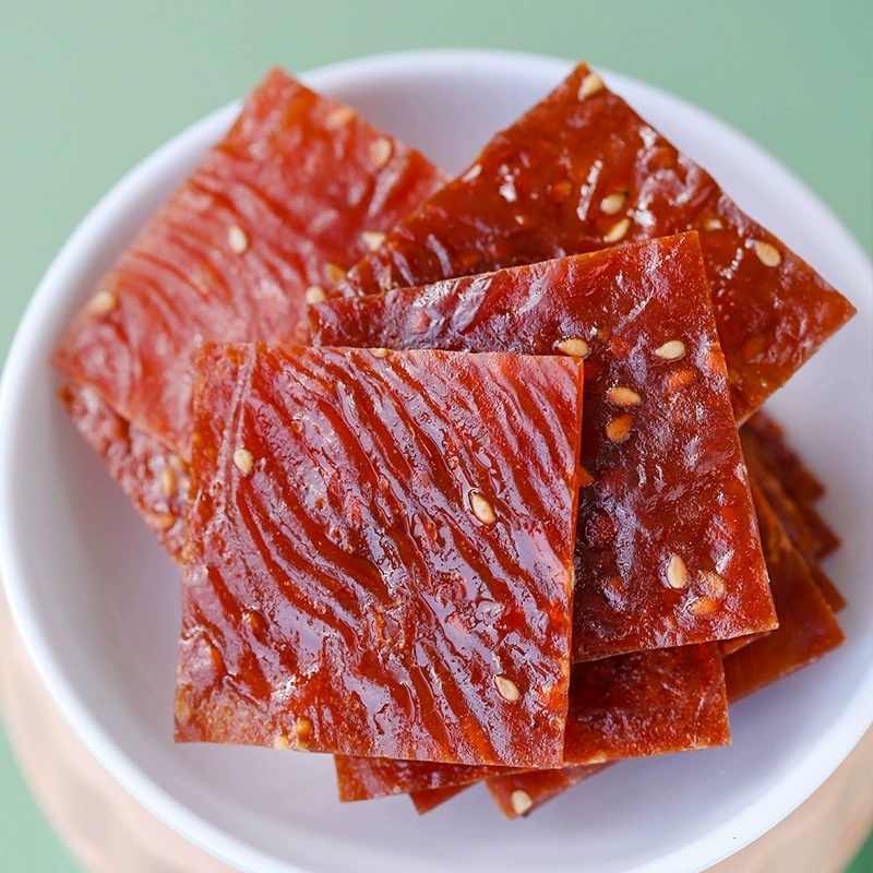 靖江肉脯独立小片装蜜汁香辣鸡肉猪肉干零食品肉铺休闲办公边角料