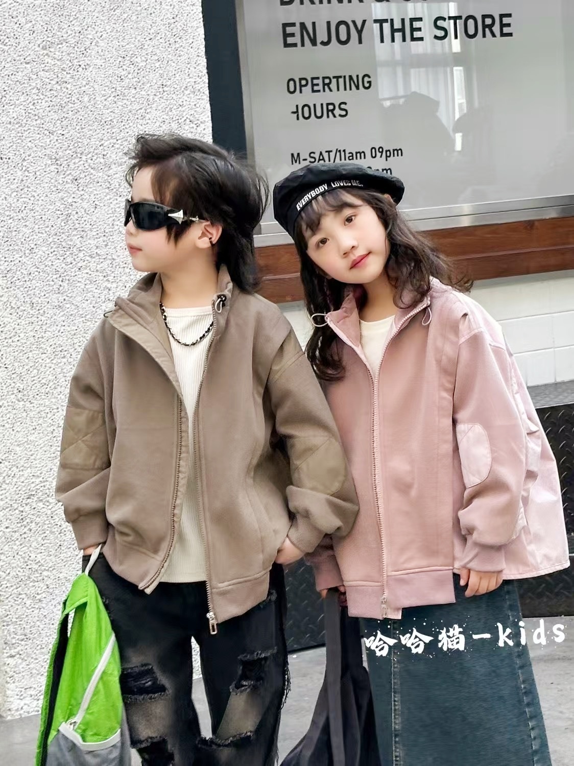 9.9-69.9秋季新款儿童休闲裤男童裤子条纹男女童裤子长裤童裤韩版