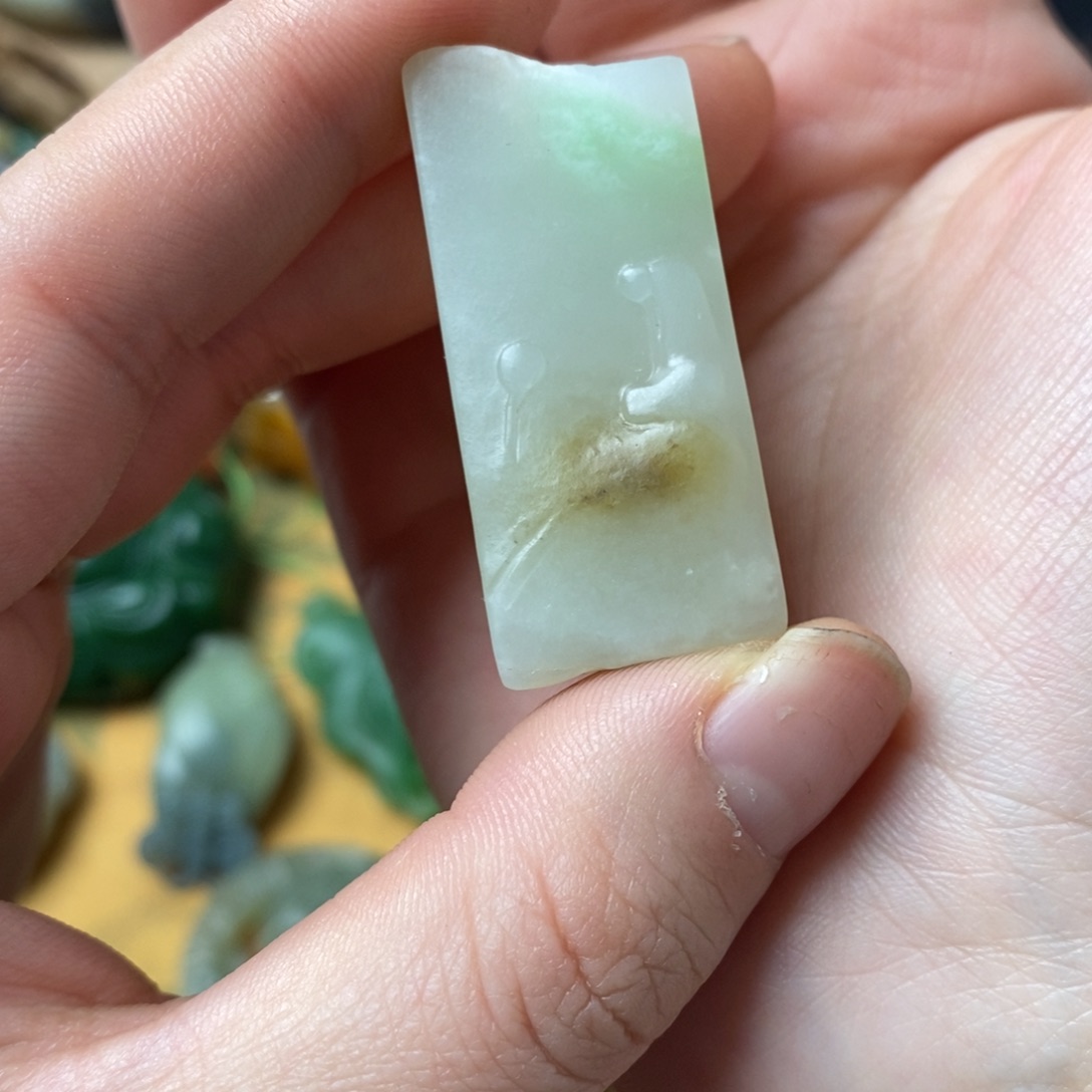 和田玉挂件未镶嵌