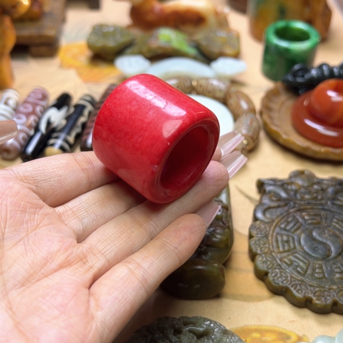 【闪购商品】蛇纹石玉颈饰未镶嵌