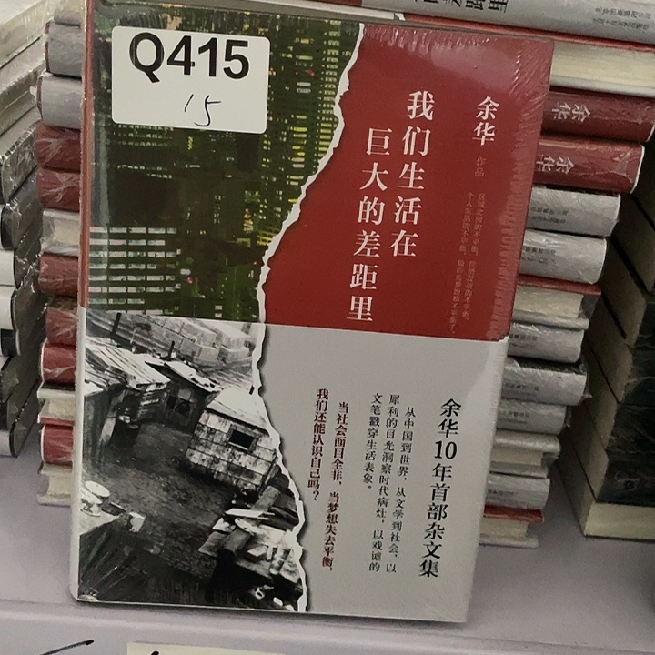 我们生活在巨大 精装带塑封