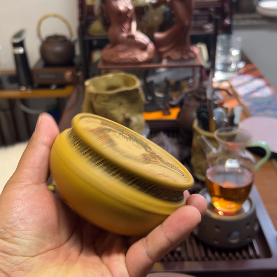 陈***茶宠紫砂紫砂茶宠摆件。    