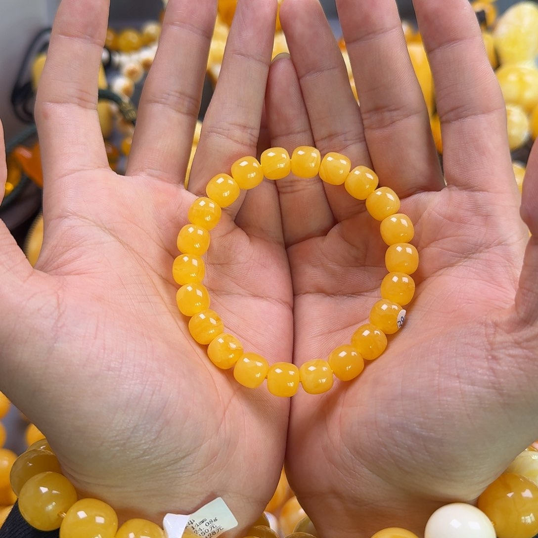 蜜蜡珠宝奇石未镶嵌同料老型10mm