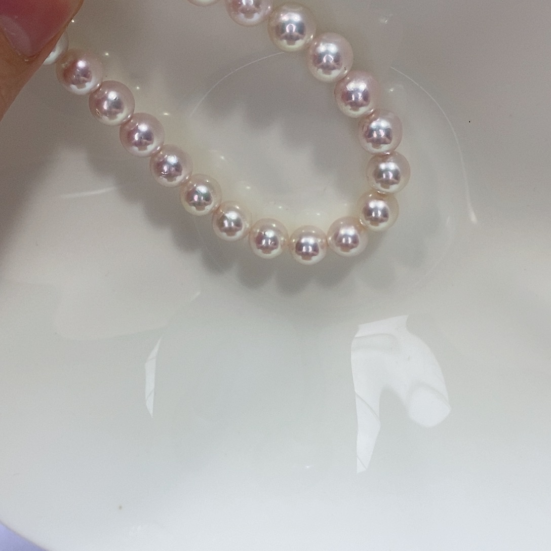 海水珍珠手绳银S925镶嵌