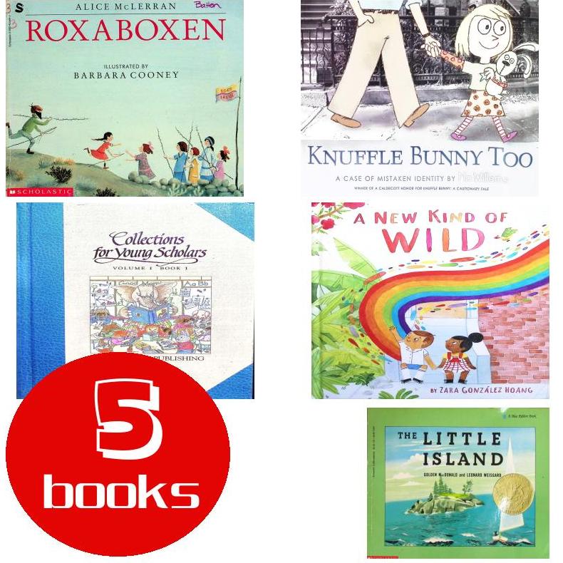 英文原版绘本5本93251126086