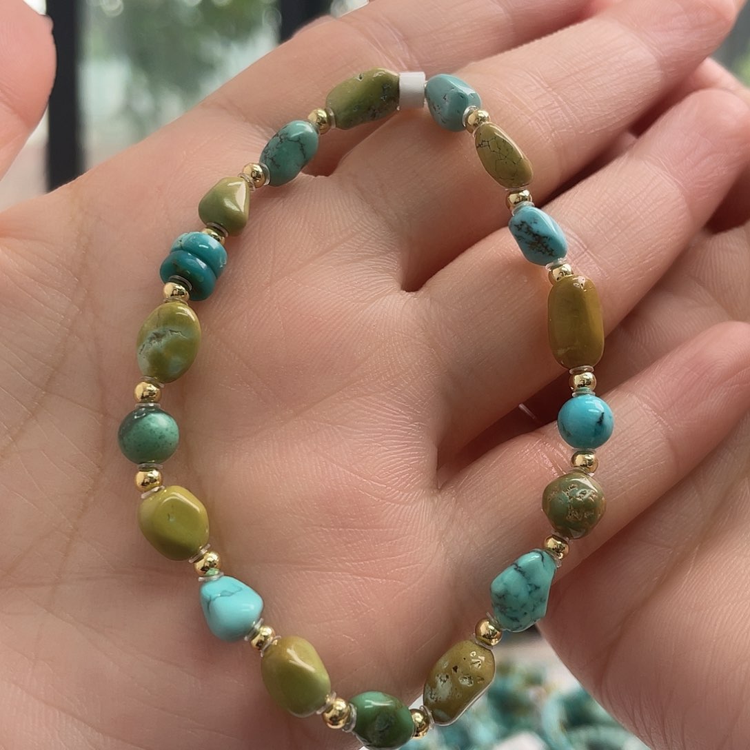 未镶嵌绿松石珠宝奇石