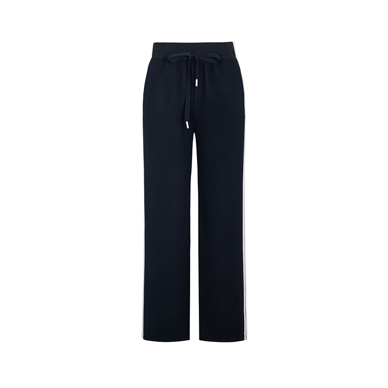 【籽言专属】商场同款新品时尚撞边阔腿裤N1310B34025