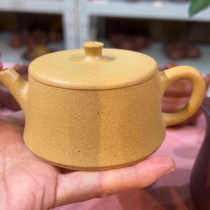 紫砂茶案黄金云柱150cc