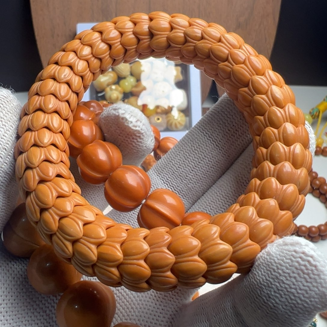 事***刘猴头核桃手串猴头