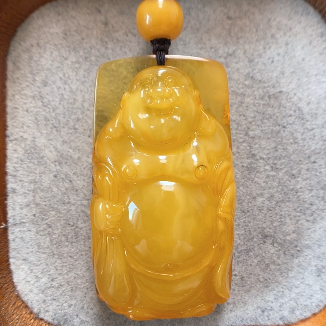 未镶嵌项链蜜蜡蜜蜡吊坠
