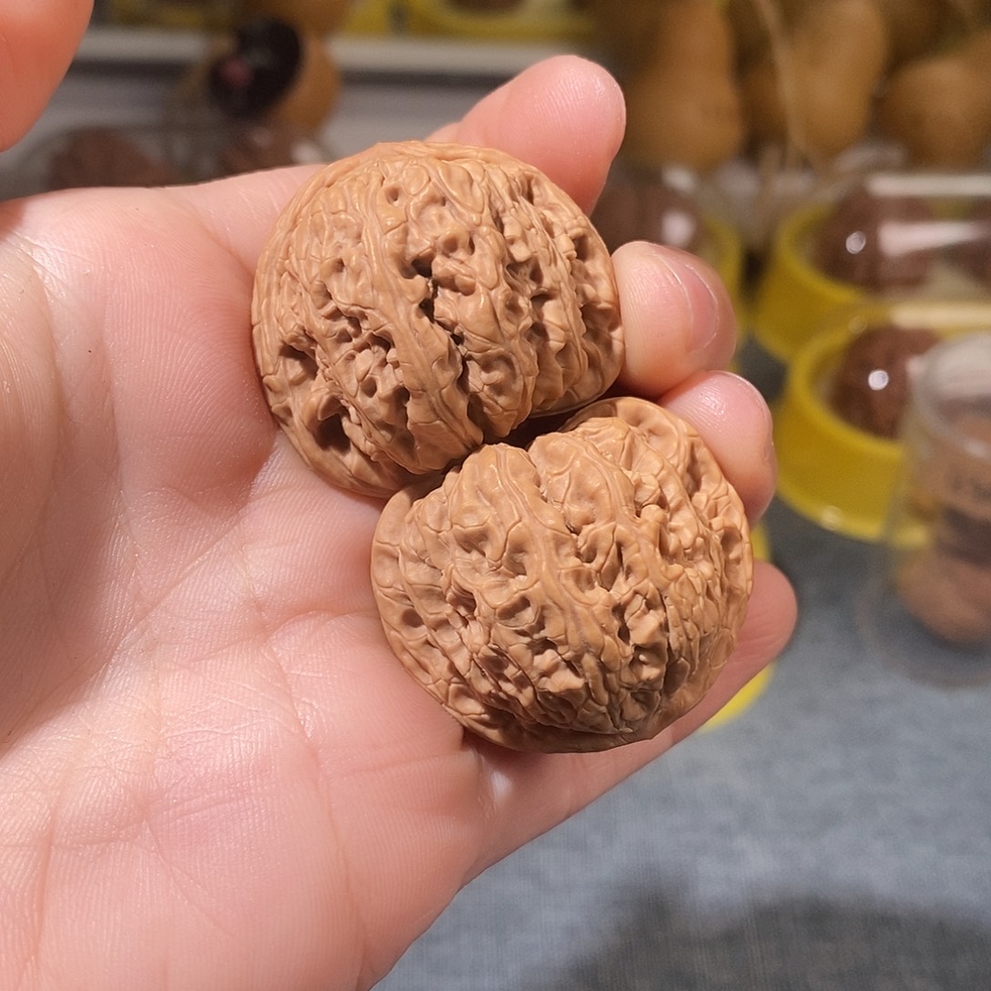 文玩核桃吊坠5号承德密纹36尺