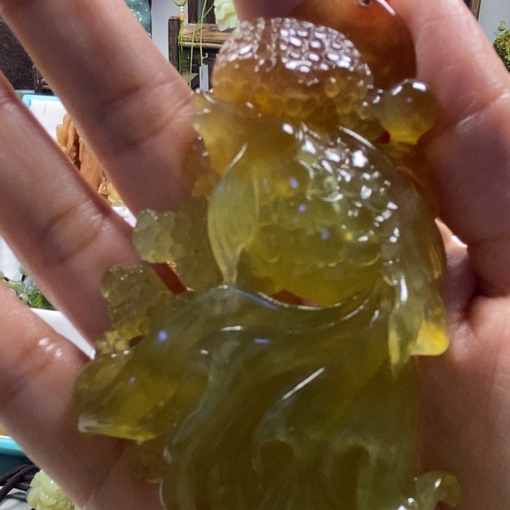蛇纹石玉颈饰未镶嵌兰*