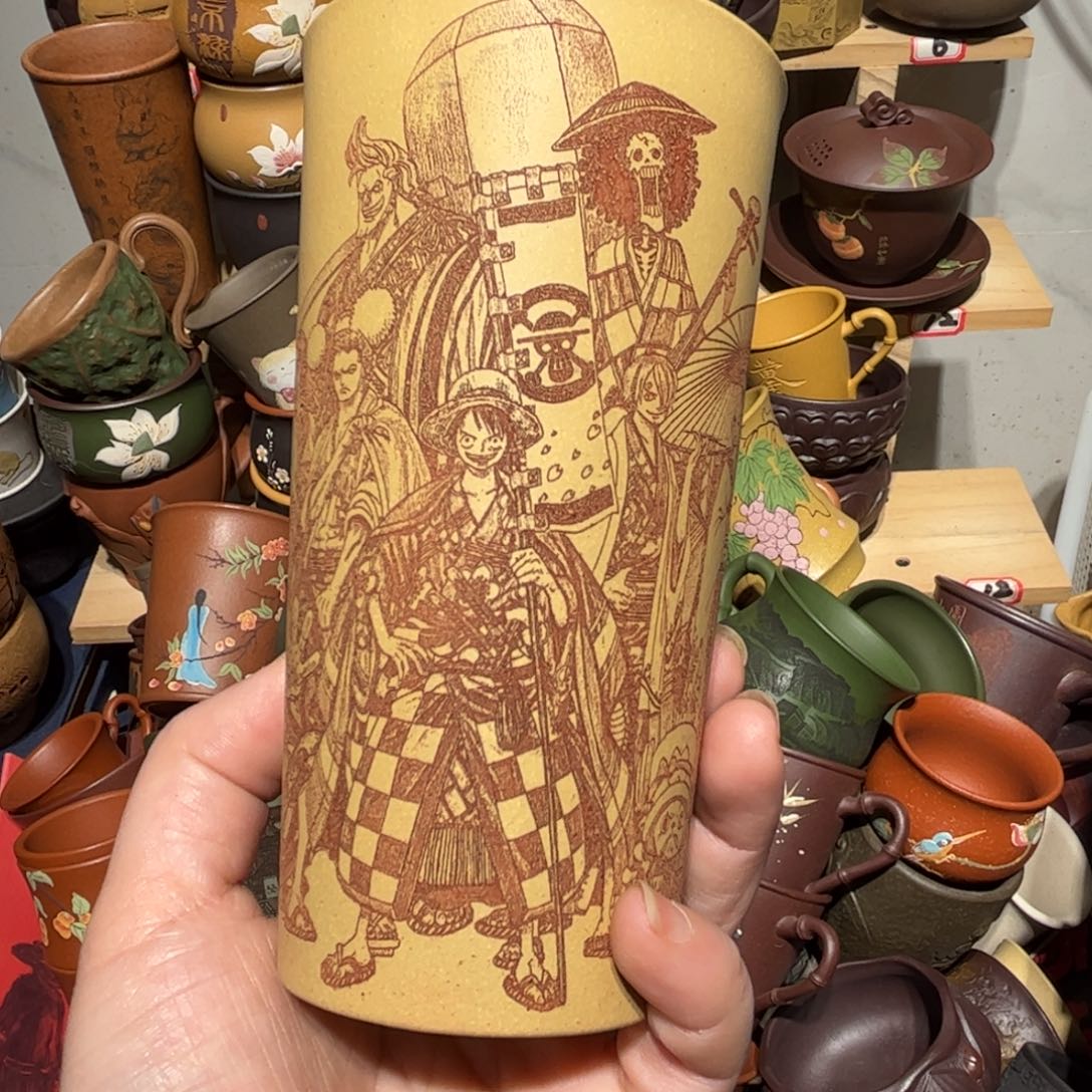 紫砂茶杯宜兴紫砂主人杯