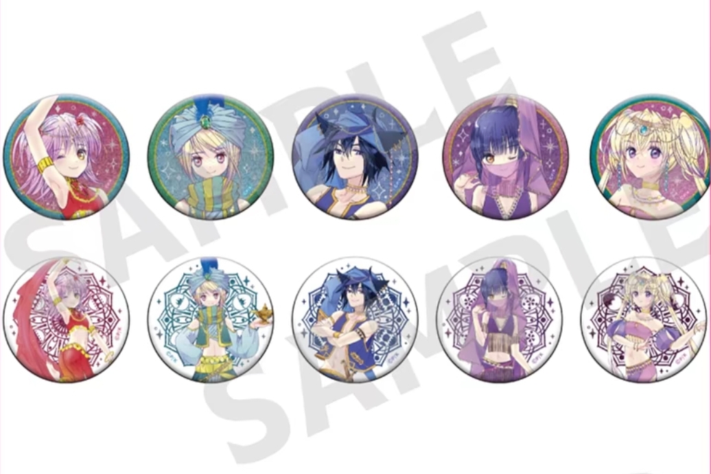 Medicos 守护甜心异域风阿拉伯舞娘吧唧徽章