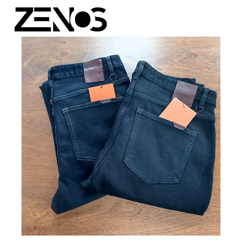 Z秋冬厚款牛仔裤男士长裤百搭加绒立体剪裁秋冬（卡码拍小）